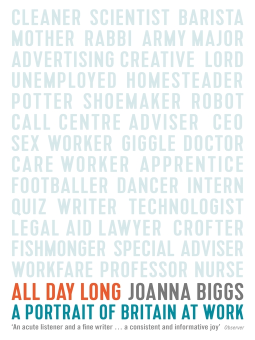 Title details for All Day Long by Joanna Biggs - Available